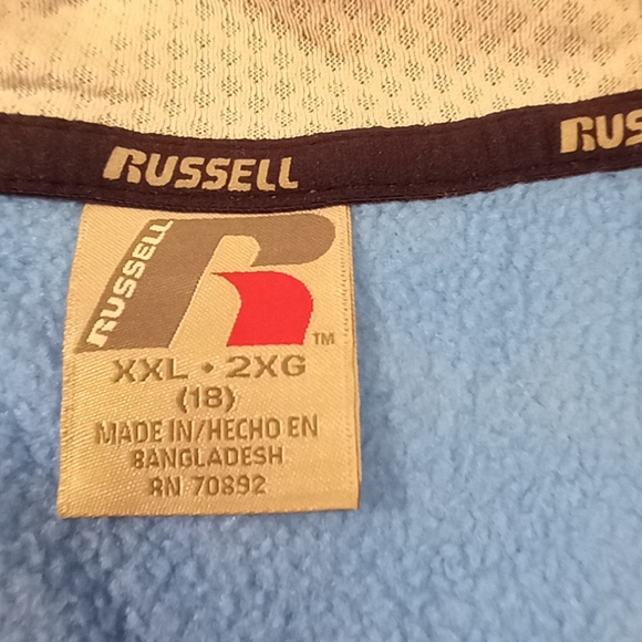 Russell Athletic Boys Blue Jacket - Picture 4 of 4